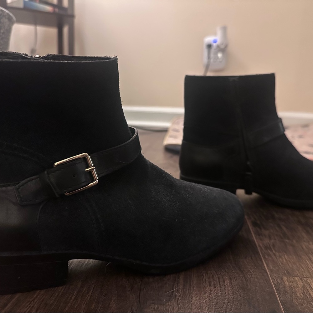 Cole Haan Marla waterproof black ankle boots 7.5 NWOT